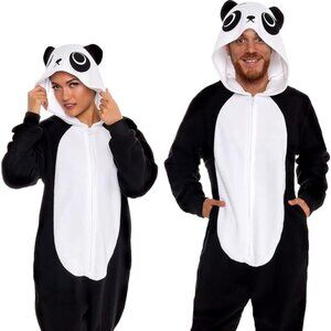 Funziez Unisex Panda Onesie Halloween Costume - XS